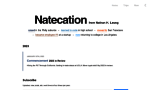 Natecation.com thumbnail