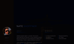 Nateshoffner.com thumbnail