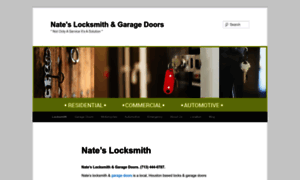 Nateslocksmithandgaragedoors.com thumbnail