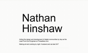 Nathan-hinshaw.com thumbnail