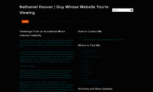 Nathanielhoover.weebly.com thumbnail