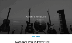 Nathansrocklists.wordpress.com thumbnail