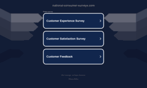 National-consumer-surveys.com thumbnail