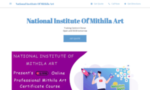 National-institute-of-mithilamadhubani-art.business.site thumbnail