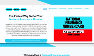 National-insurance-number.co.uk thumbnail