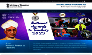 Nationalawardstoteachers.education.gov.in thumbnail