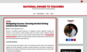 Nationalawardtoteachers.com thumbnail