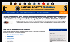 Nationalbenefitsprograms.com thumbnail