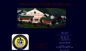 Nationalbiblecollege.org thumbnail