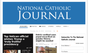 Nationalcatholicjournal.com thumbnail