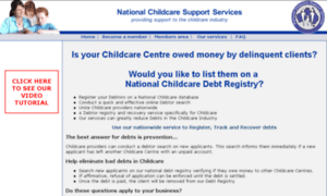 Nationalchildcaresupport.com.au thumbnail