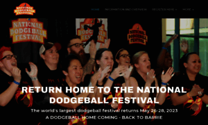 Nationaldodgeballfestival.com thumbnail