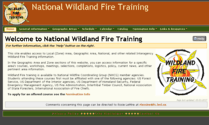 Nationalfiretraining.nwcg.gov thumbnail