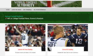 Nationalfootballauthority.com thumbnail
