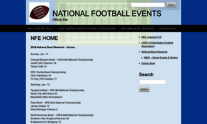 Nationalfootballevents.com thumbnail