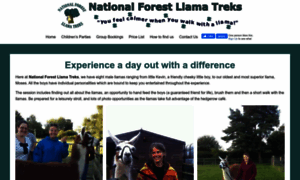 Nationalforestllamatreks.co.uk thumbnail