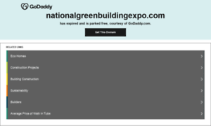 Nationalgreenbuildingexpo.com thumbnail