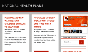 Nationalhealthplans.org thumbnail