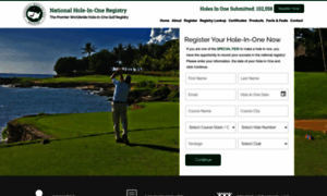 Nationalholeinoneregistry.com thumbnail