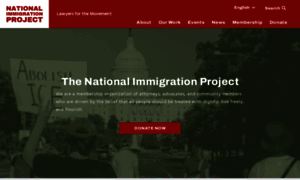 Nationalimmigrationproject.org thumbnail