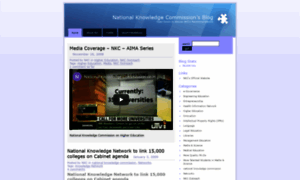 Nationalknowledgecommission.wordpress.com thumbnail