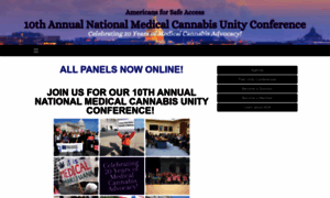 Nationalmedicalcannabisunityconference.org thumbnail