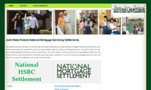 Nationalmortgagesettlement.com thumbnail