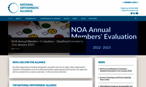 Nationalorthopaedicalliance.co.uk thumbnail