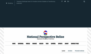 Nationalperspectivebz.com thumbnail