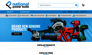 Nationalpowertools.com.au thumbnail