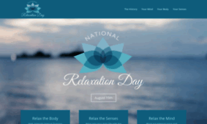 Nationalrelaxationday.com thumbnail