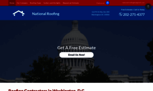 Nationalroofingdc.com thumbnail