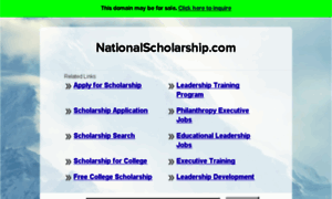 Nationalscholarship.com thumbnail