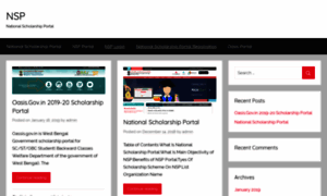 Nationalscholarshipportal.co.in thumbnail