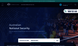 Nationalsecurity.gov.au thumbnail