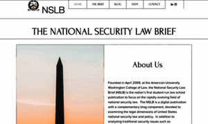 Nationalsecuritylawbrief.com thumbnail