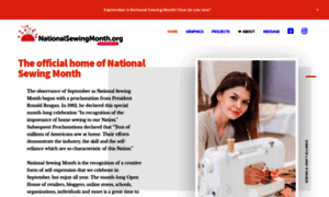 Nationalsewingmonth.org thumbnail