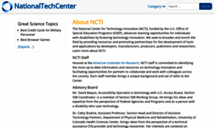 Nationaltechcenter.org thumbnail