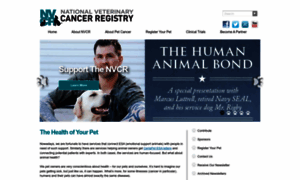 Nationalveterinarycancerregistry.org thumbnail