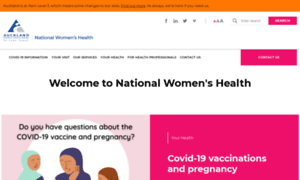 Nationalwomenshealth.adhb.govt.nz thumbnail