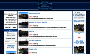 Nationwidenarrowboatsales.com thumbnail