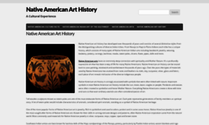 Nativeamericanarthistory.com thumbnail