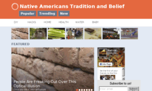 Nativeamericanstraditionandbelief.com thumbnail