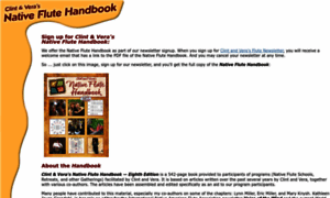 Nativeflutehandbook.com thumbnail