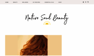 Nativesoulbeauty.com thumbnail