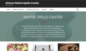 Nativespellscaster.com thumbnail