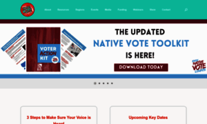 Nativevote.org thumbnail