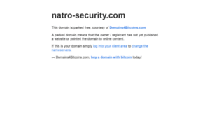 Natro-security.com thumbnail