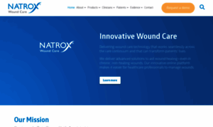 Natroxwoundcare.com thumbnail