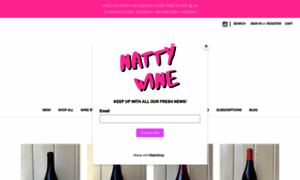 Nattywine.ie thumbnail